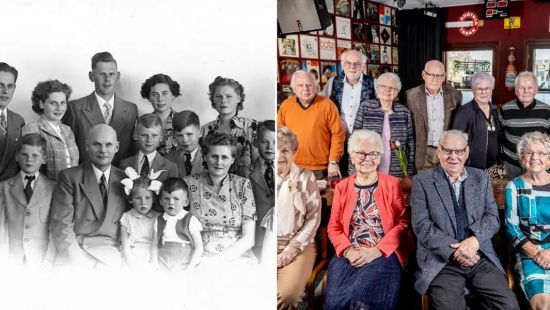 13 братьев и сестер побили мировой рекорд своим общим возрастом – фото